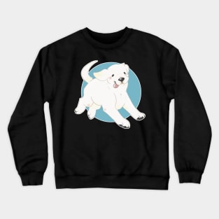 Labrador Retriever - White Crewneck Sweatshirt